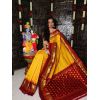 PRKSILWS5A05BSDC24- light weight Ikat silk saree
