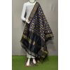 PSRGSDST5Y06FFCD03- Ikat Silk dupatta with Ikat sico top
