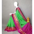 PRKSILWS5A05BSDC22- light weight Ikat silk saree