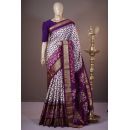 PSHLIDSS5A05NDCC13- Ikat silk saree