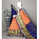 PALUIDSS5A06NCDC17- Ikat silk saree