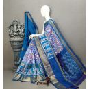 PALUIDSS5A06NCDC32- Ikat silk saree