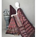 PALUIDSS5A07BSCC44- Ikat silk saree