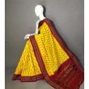 PRKSILWS5A06SEDC15- light weight Ikat silk saree