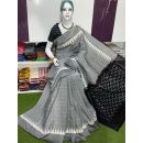 PSRGICTS5A07INCC14- Ikat cotton saree
