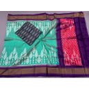 PSSISDST5A08FSDC08- Ikat Silk dupatta with Ikat sico top