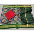 PSSISDST5A08FSDC15- Ikat Silk dupatta with Ikat sico top