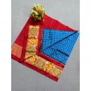 PSSIZSLG5A08IBDC04- Zero Size Ikat Silk Lehenga