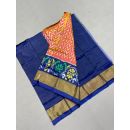 PSSIZSLG5A08IBDC17- Zero Size Ikat Silk Lehenga