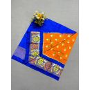 PSSIZSLG5A08IBDC38- Zero Size Ikat Silk Lehenga