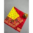 PSSIZSLG5A08IBDC50- Zero Size Ikat Silk Lehenga