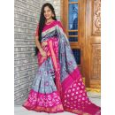 PWCKIDSS5A08XSCD37- Ikat silk saree