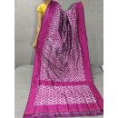 PGMRILWS5Y04SFCD19- light weight Ikat silk saree