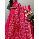 PKISIDSS5A30BECC14- Ikat silk saree