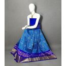 PRIHFSLG5Y04SEDD23- Free Size Ikat Silk Lehenga