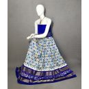 PRIHFSLG5Y04SEDD25- Free Size Ikat Silk Lehenga