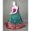 PRIHFSLG5Y04SEDD29- Free Size Ikat Silk Lehenga