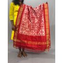 PSSIISDP5Y03ECDC17- Ikat Silk dupatta
