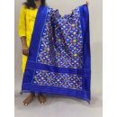 PSSIISDP5Y03ECDC40- Ikat Silk dupatta
