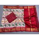 PSSISDST5Y02FNCD06- Ikat Silk dupatta with Ikat sico top