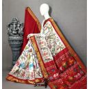 PALUIDSS5Y02ISDC09- Ikat silk saree