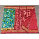 PGMRIDSS5Y02ZDCD18- Ikat silk saree