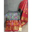 PGMRIDSS5Y06BBDC09- Ikat silk saree