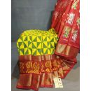 PGMRIDSS5Y06BBDC15- Ikat silk saree