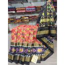 PGMRIDSS5Y06BICD21- Ikat silk saree