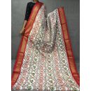 PGMRIDSS5Y06NIDC02- Ikat silk saree