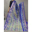 PGMRIDSS5Y06NIDC03- Ikat silk saree