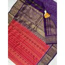 PGMRKBRS5Y06FSDC02- Kanchi border Ikat silk saree