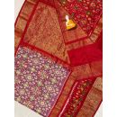 PGMRKBRS5Y06FSDC05- Kanchi border Ikat silk saree
