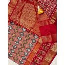 PGMRKBRS5Y06FSDC06- Kanchi border Ikat silk saree