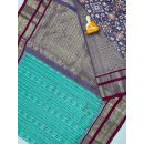 PGMRKBRS5Y06FSDC09- Kanchi border Ikat silk saree