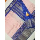 PGMRKBRS5Y06FSDC14- Kanchi border Ikat silk saree