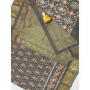 PGMRKBRS5Y06FSDC21- Kanchi border Ikat silk saree