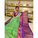 PGMRKBRS5Y06FSDC24- Kanchi border Ikat silk saree