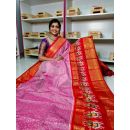 PGMRKBRS5Y06FSDC34- Kanchi border Ikat silk saree