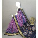PRKSIDSS5Y05NDDC10- Ikat silk saree