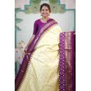 PRKSKBIP5Y06NDDC05- Kanchi border Ikat silk saree