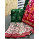 PRMHIDSS5Y06BSDC11- Ikat silk saree