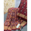 PRMHIDSS5Y06BSDC15- Ikat silk saree