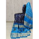 PSHLIDSS5Y04NCDD01- Ikat silk saree