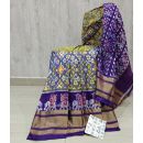 PSHLIDSS5Y04NCDD05- Ikat silk saree