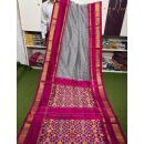 PSRGIDSS5Y05TZDC05- Ikat silk saree