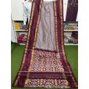 PSRGIDSS5Y05TZDC07- Ikat silk saree