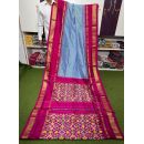 PSRGIDSS5Y05TZDC09- Ikat silk saree