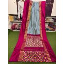 PSRGIDSS5Y05TZDC25- Ikat silk saree
