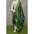 PSRGSDST5Y06FFCD01- Ikat Silk dupatta with Ikat sico top